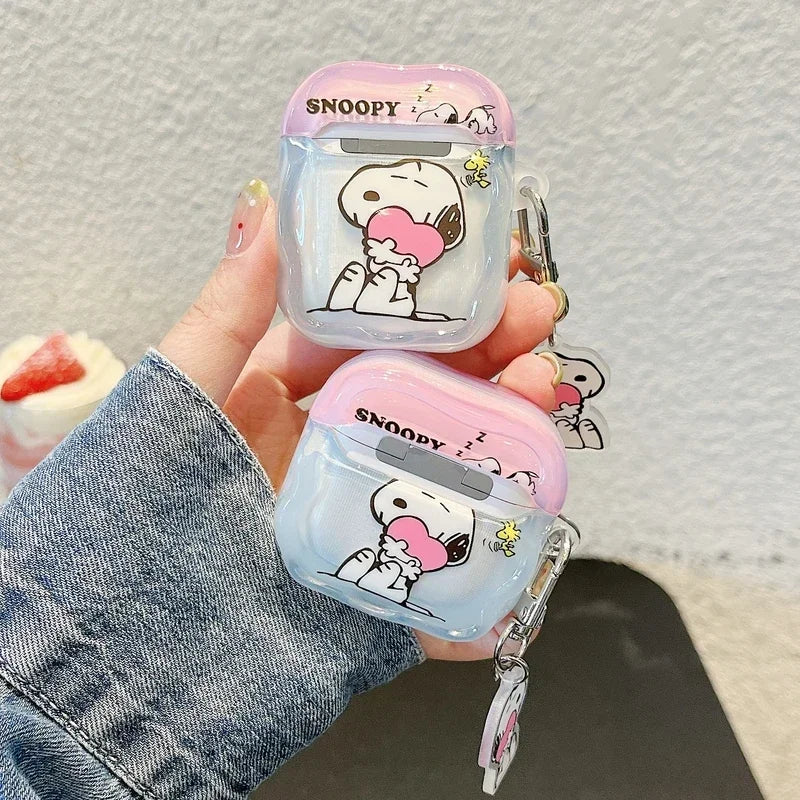 Snoopy Love AirPods Case