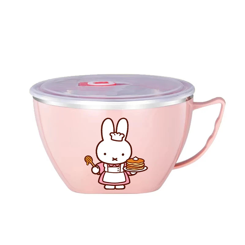 Miffy Foodie Stainless Steel Lunch Bowl