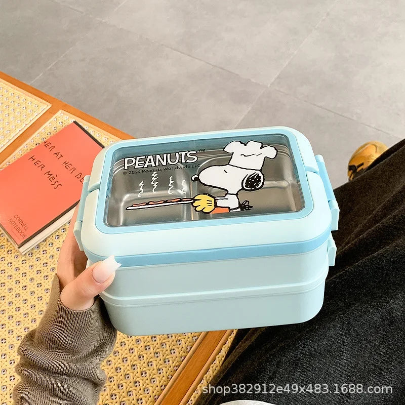 Snoopy Stainless Steel Lunch Box