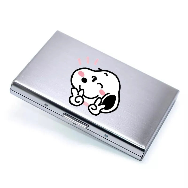 Snoopy Metal Card Holder