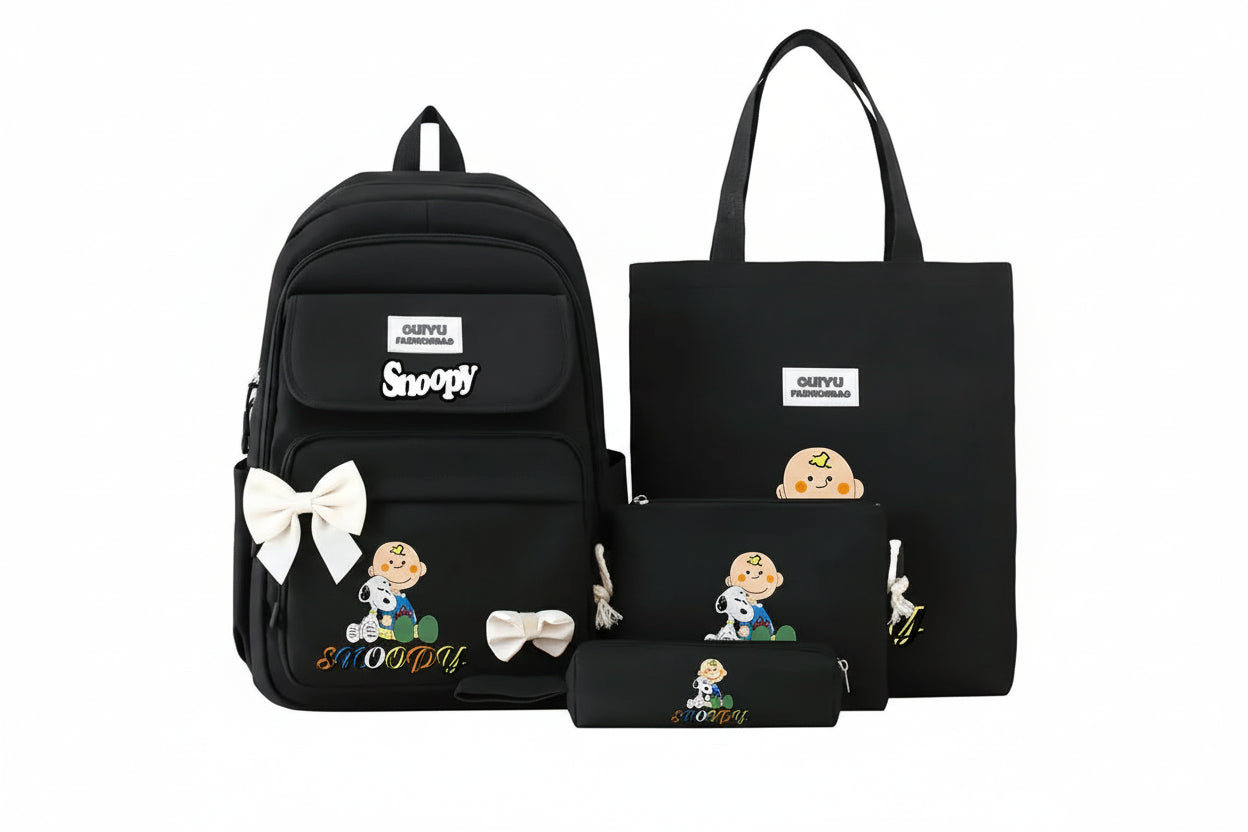 Snoopy Essential 4pcs Backpack