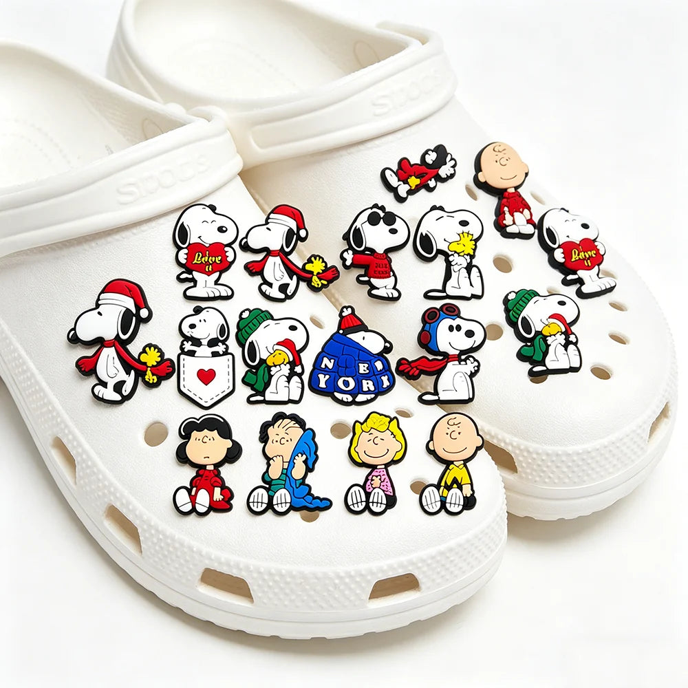 Snoopy Vibin Shoe Accessories 12pcs