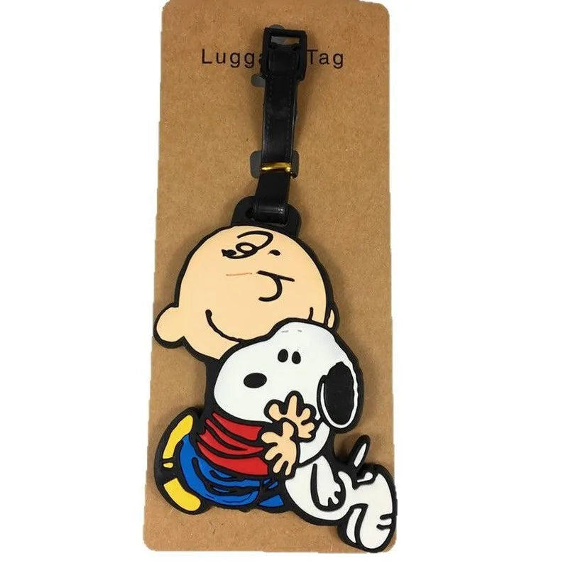 Snoopy Playful Luggage Tag