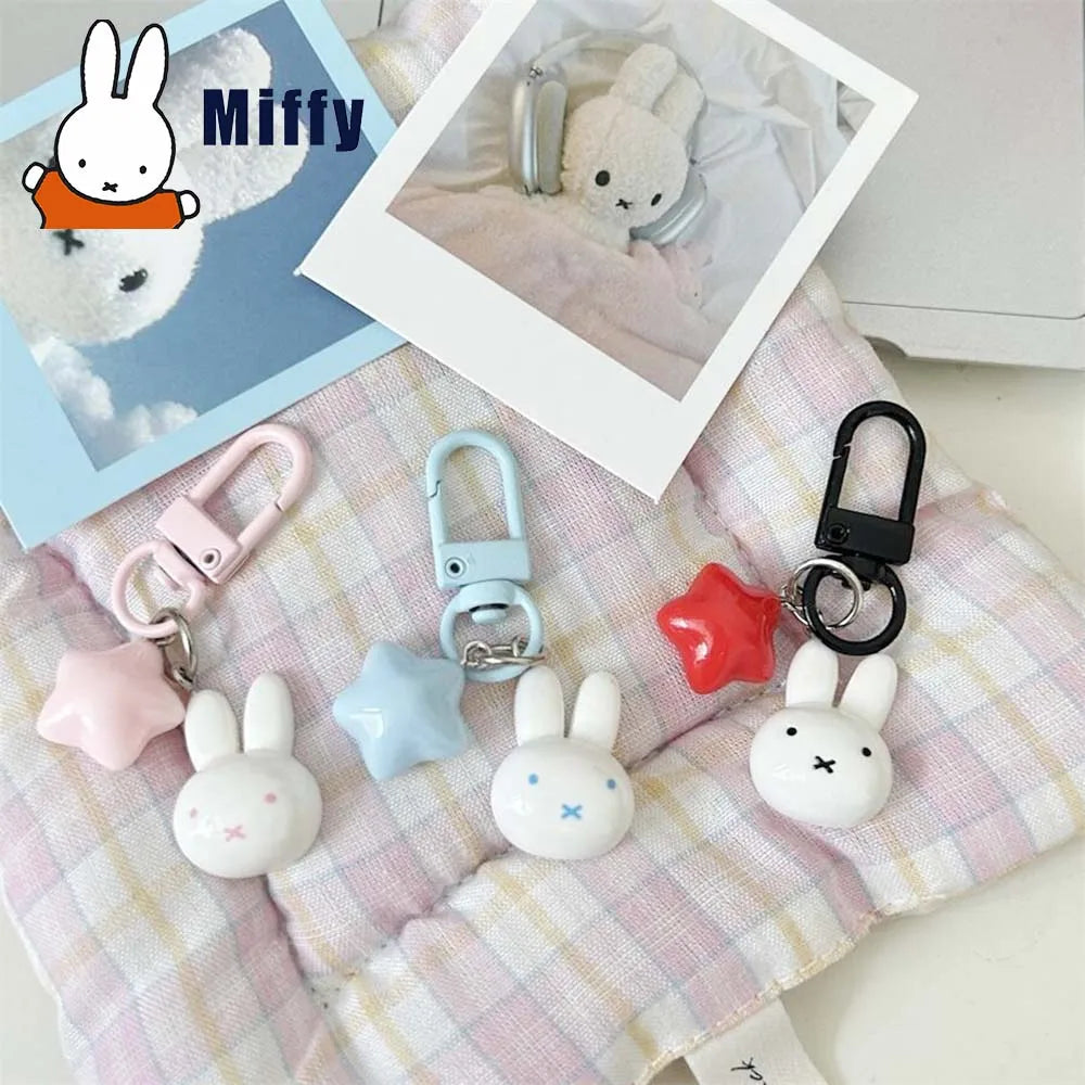 Miffy Star Keychain