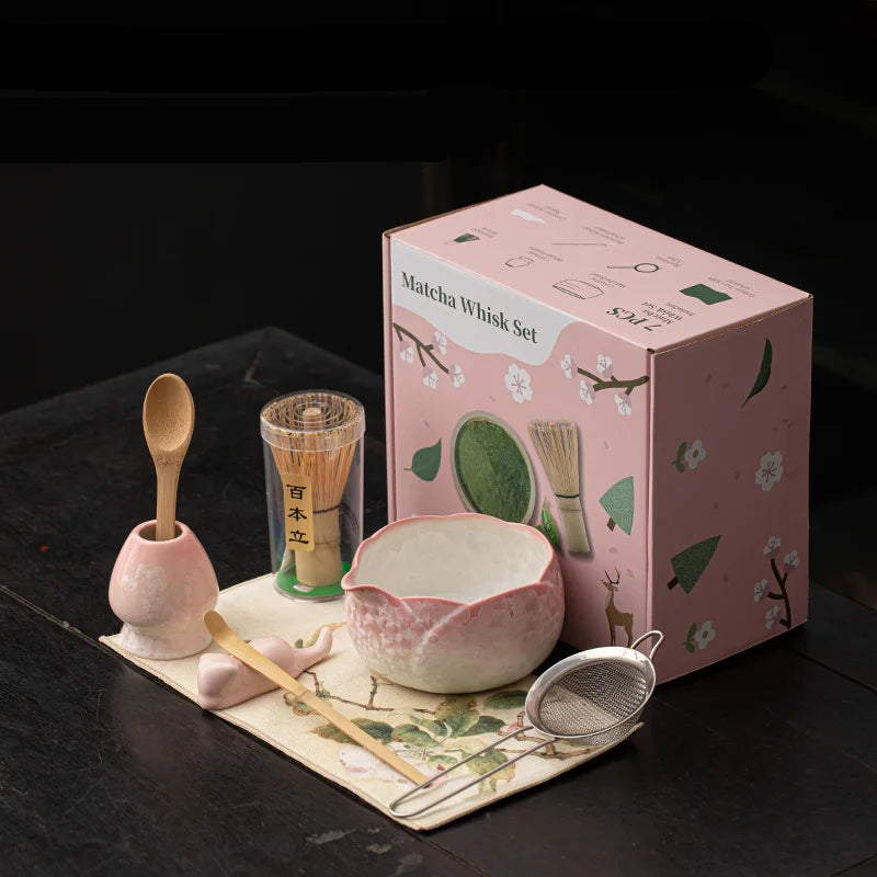 Sakura Matcha Bowl Set