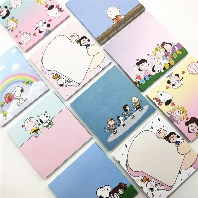 Snoopy Happy Sticky Notepad