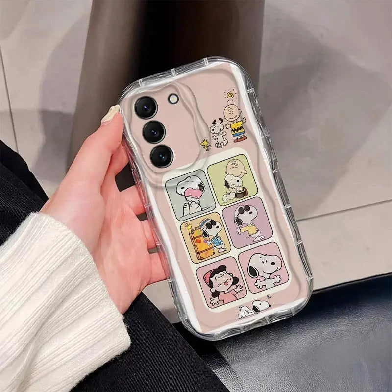 Snoopy Kawaii Wave Phone Case