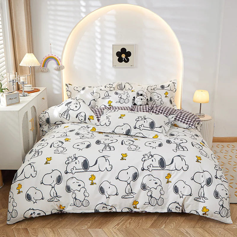 Snoopy Kawaii Cozy Bedding