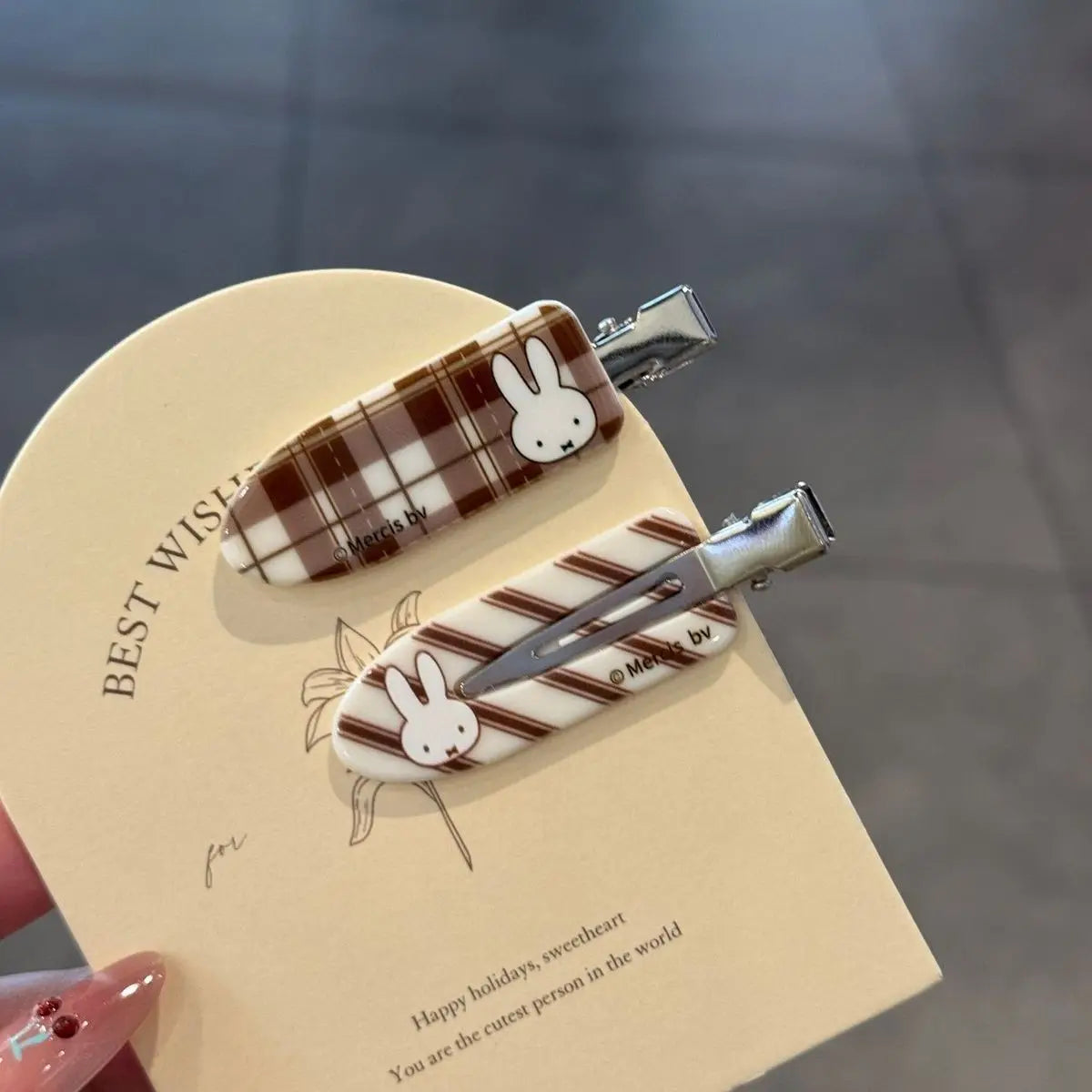 Miffy Kawaii Hair Clip
