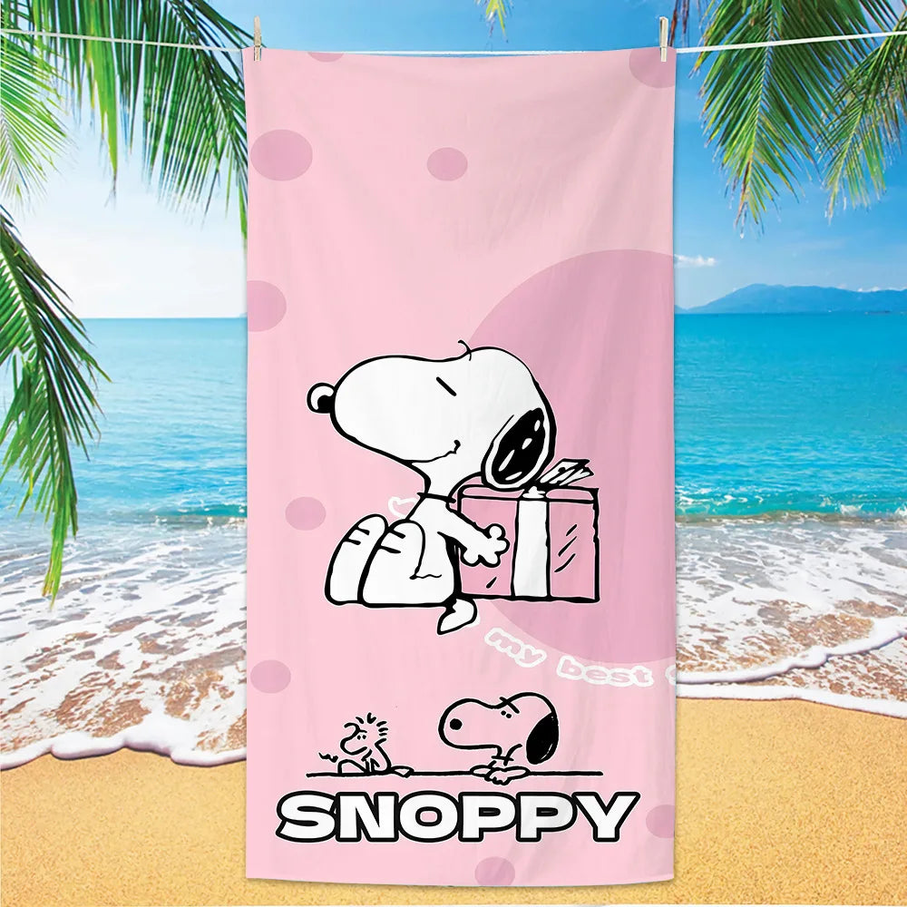 Snoopy Happy Towel