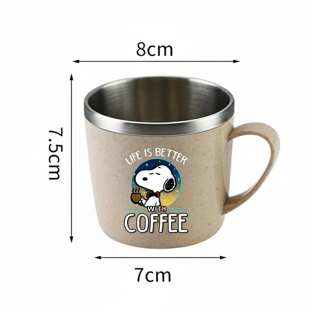 Snoopy Stainless Steel Mug