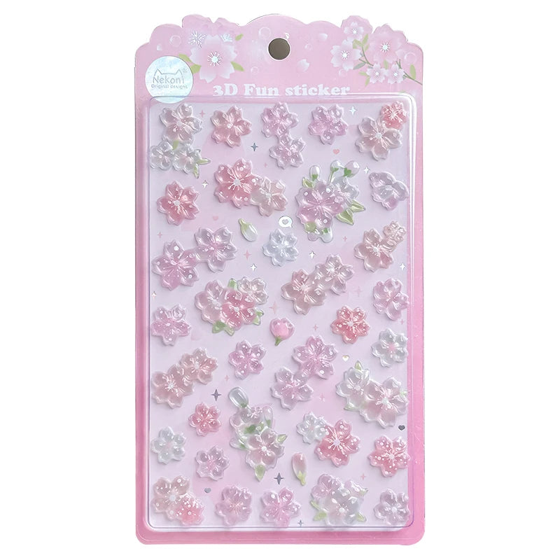 Adorable 3D Bubble Stickers