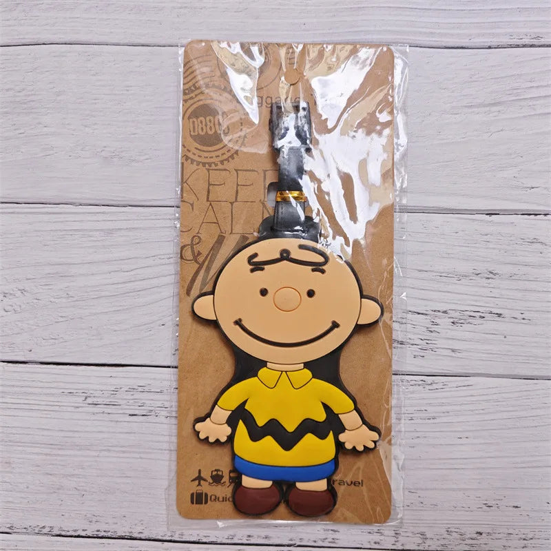 Snoopy Playful Luggage Tag