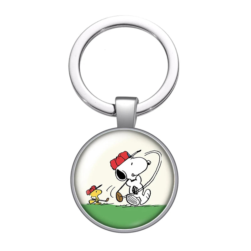 Snoopy Holiday Keychain