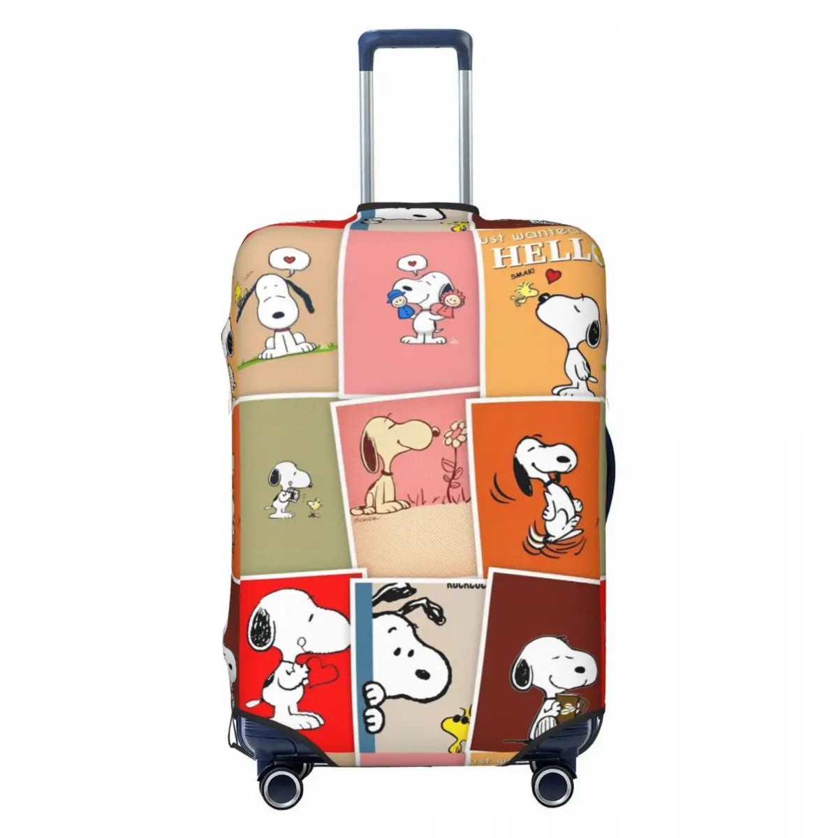 Snoopy Exploring Luggage Cover