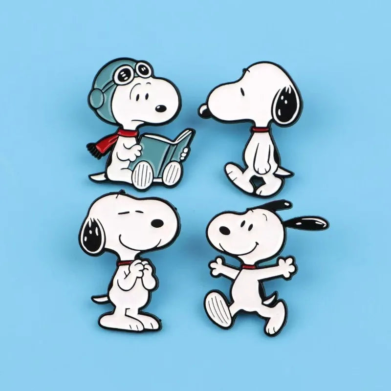 Snoopy Time Brooch