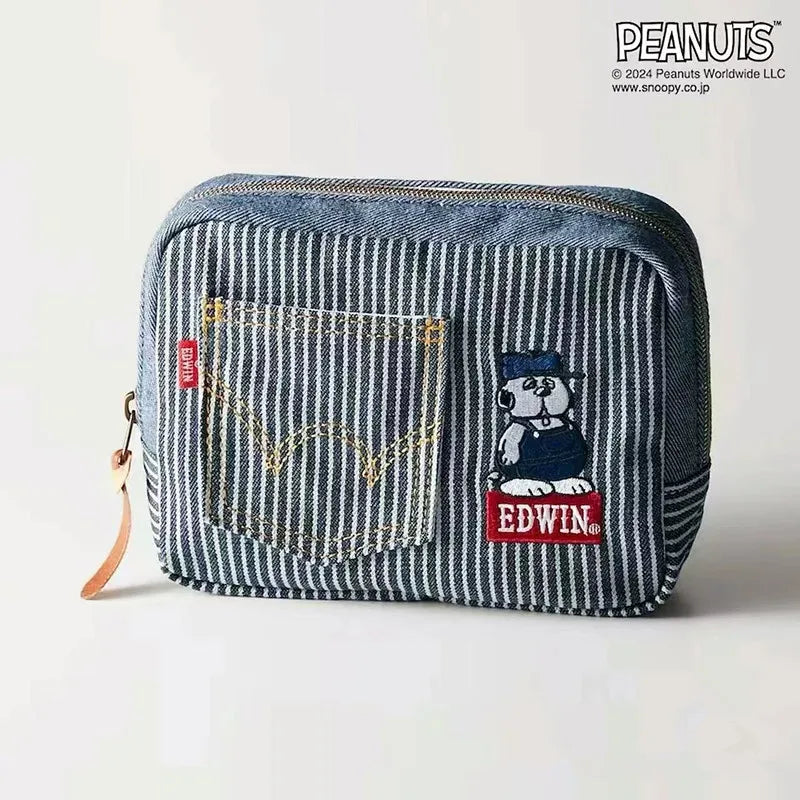 Snoopy Denim Pocket Wallet