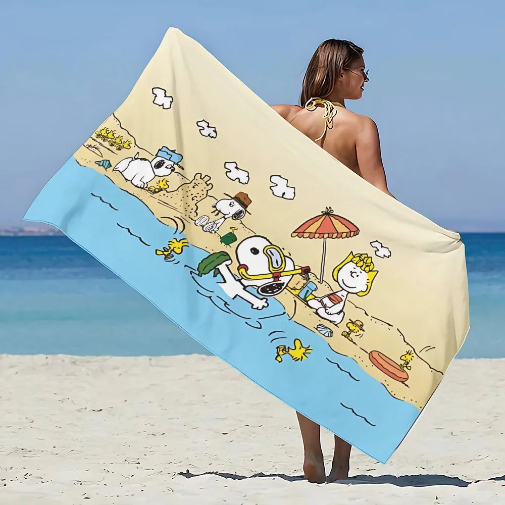 Snoopy Loves Summer Towel