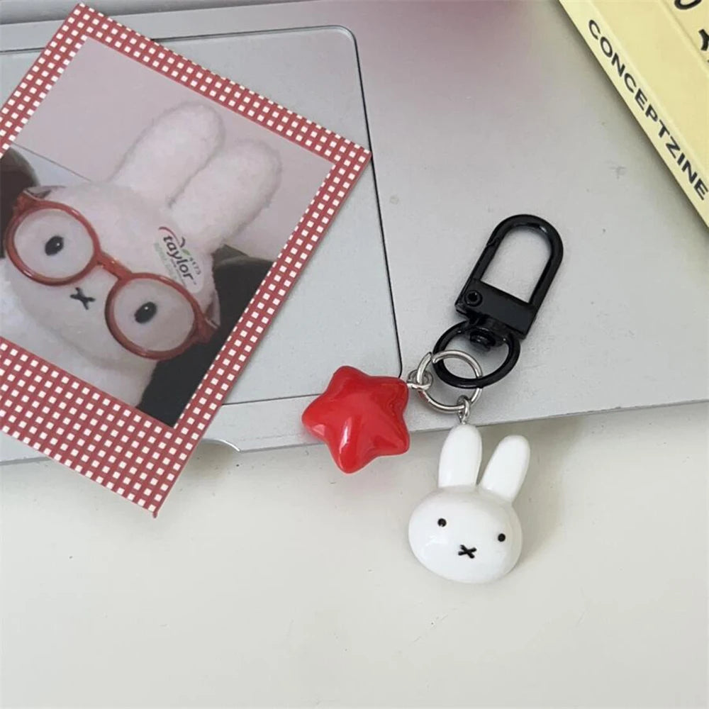 Miffy Star Keychain