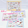 Miffy Kawaii Transparent Bag 4pcs