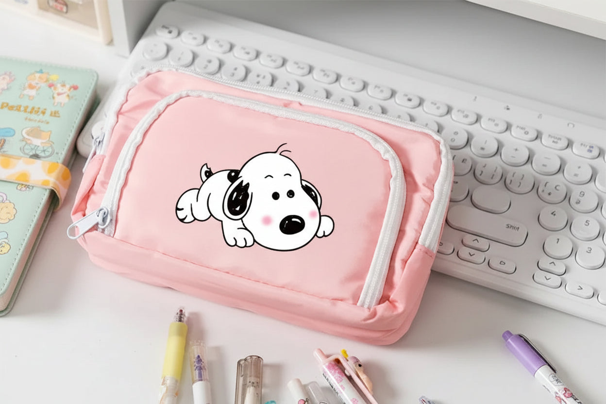 Snoopy 3 Layer Pencil Case