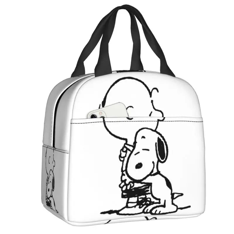 Snoopy & Charlie Adore Lunch Bag