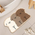 Pup Trio Bath Mat