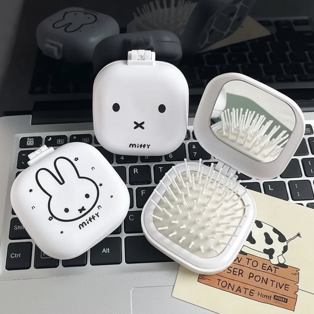 Miffy Portable Comb & Mirror