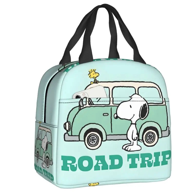 Snoopy Road Trip Lunch Bag