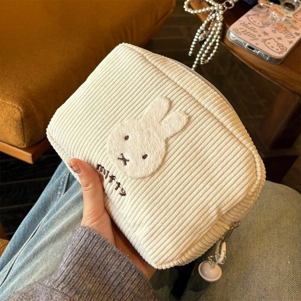Miffy Corduroy Cosmetic Bag