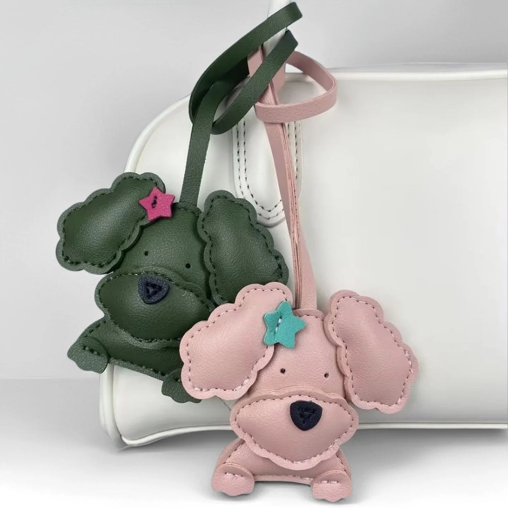 Poodle Dog Bag Charm