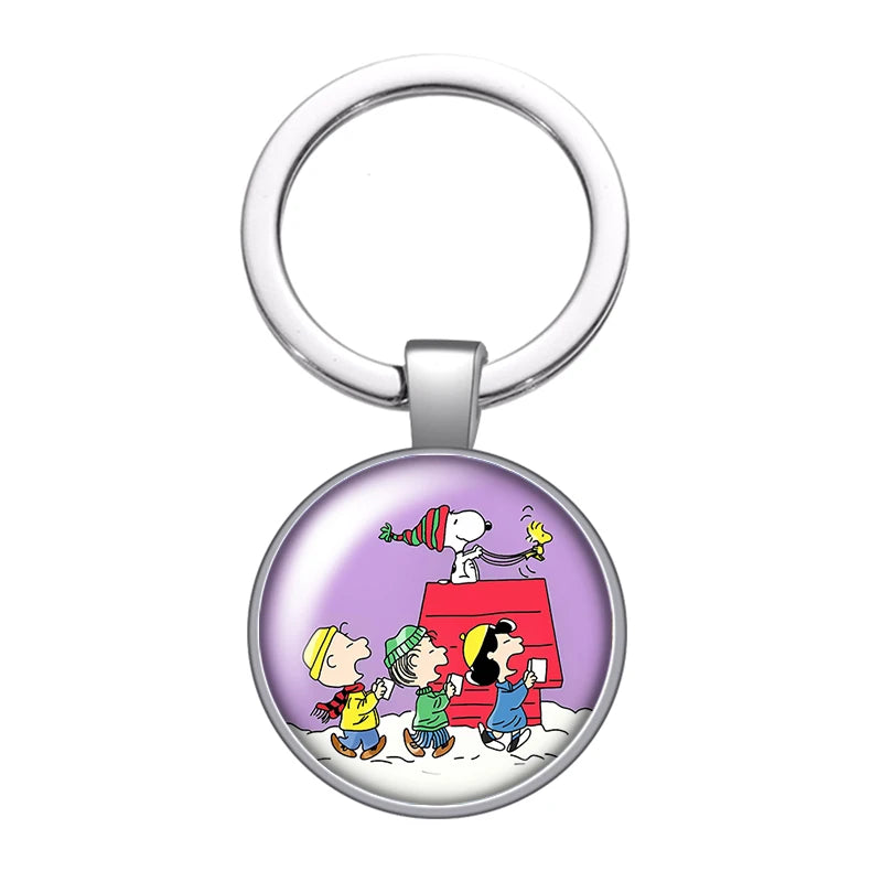 Snoopy Holiday Keychain