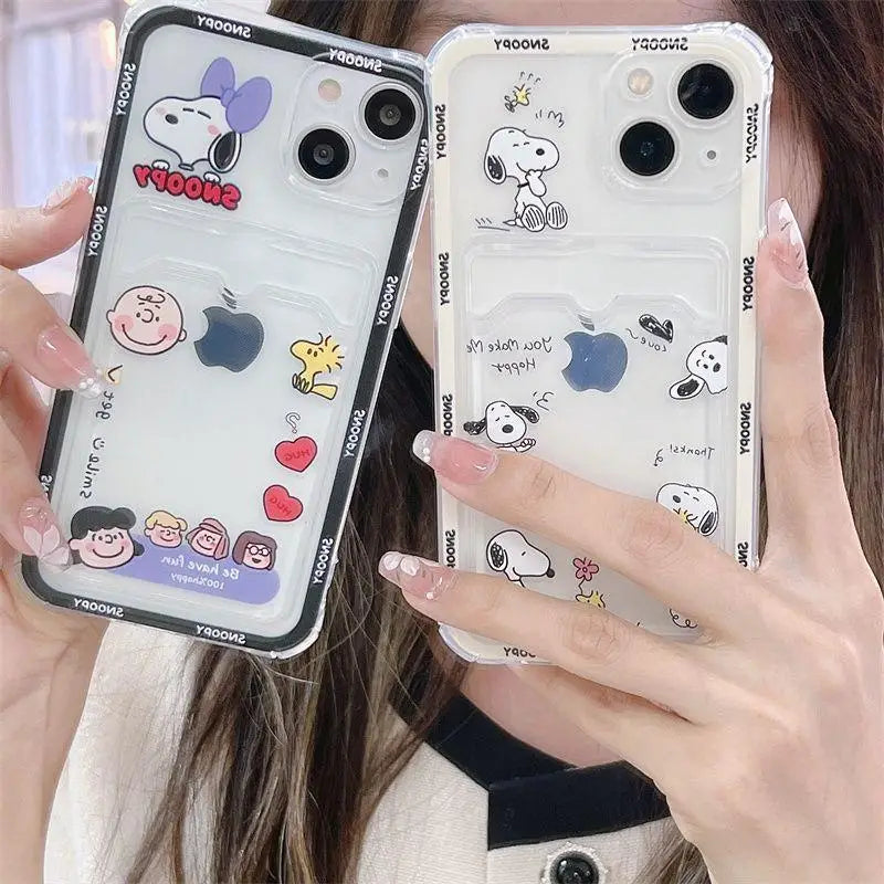 Snoopy & Friends Cardholder Phone Case
