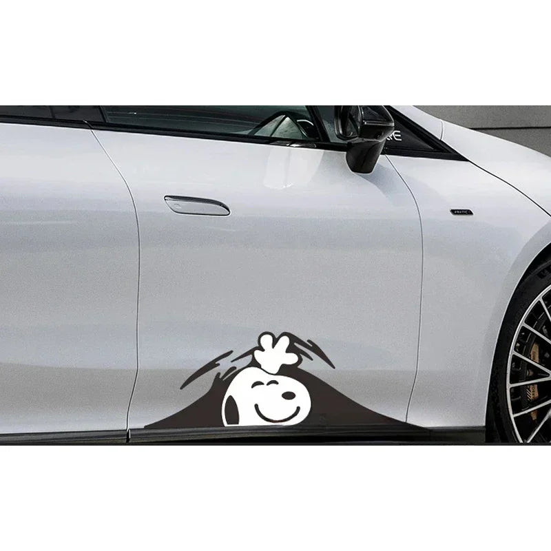 Snoopy Hi Car Sticker