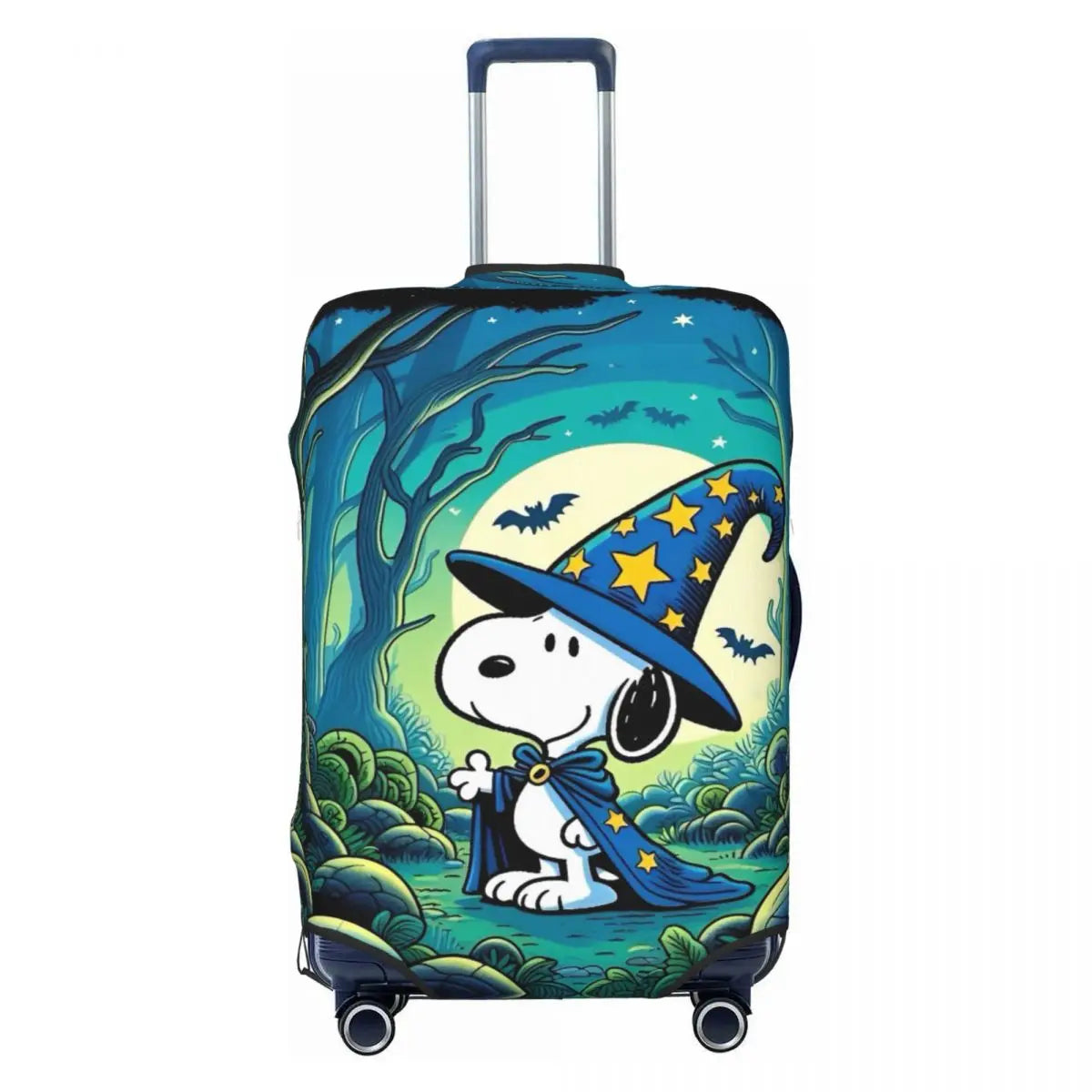 Snoopy Exploring Luggage Cover