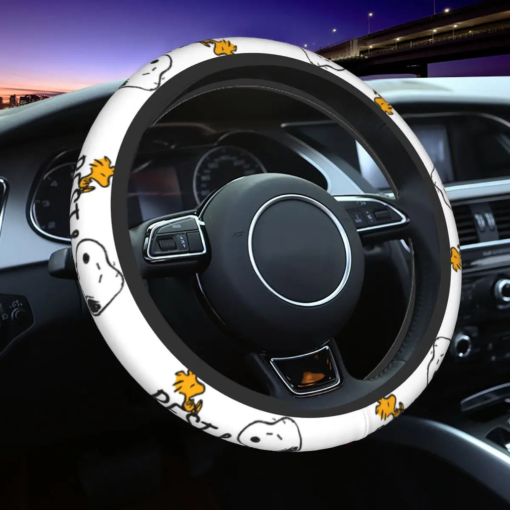 Snoopy Classic Steering Wheel Cover