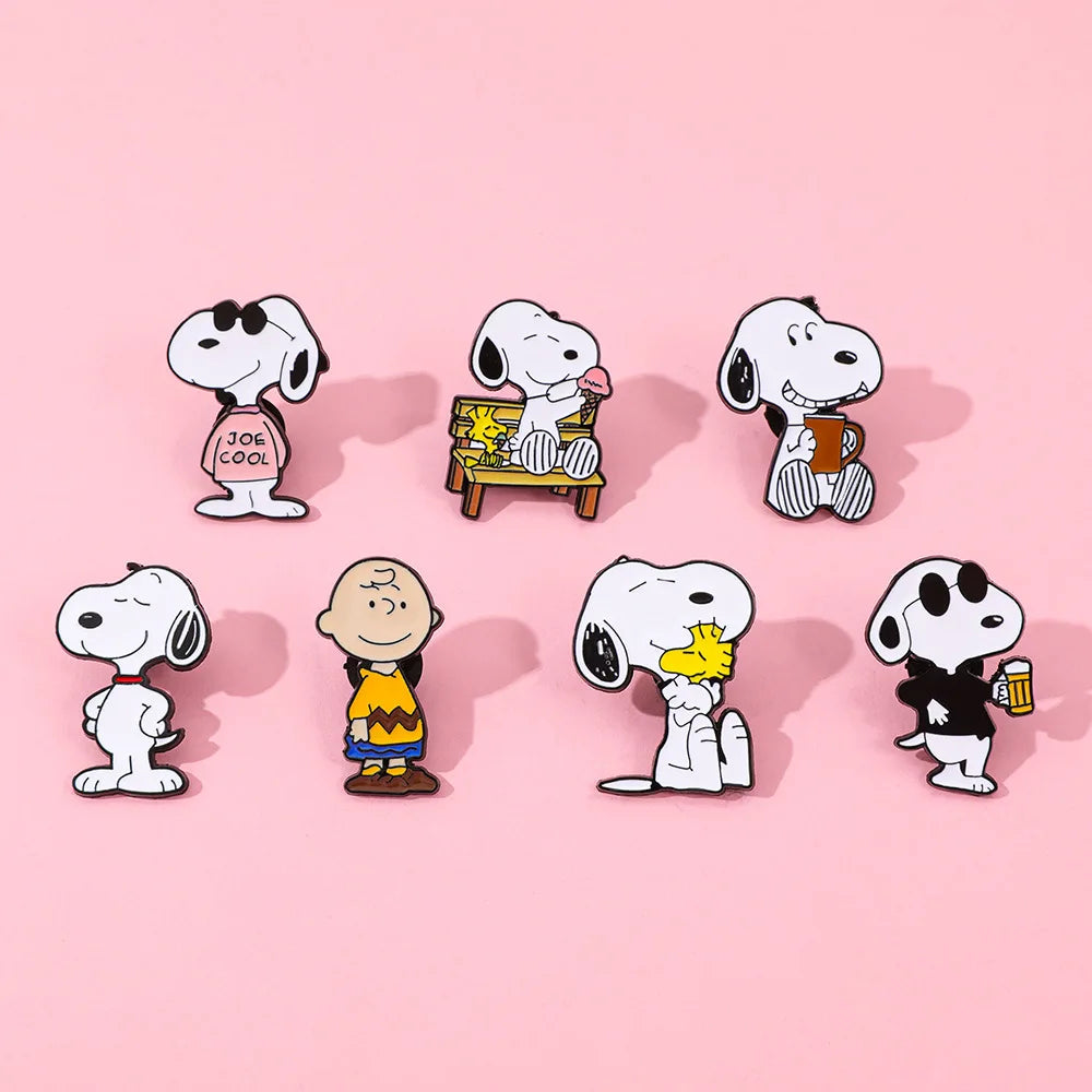 Snoopy Mood Brooch