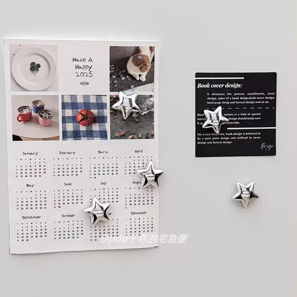Kawaii Star & Hearts Magnet