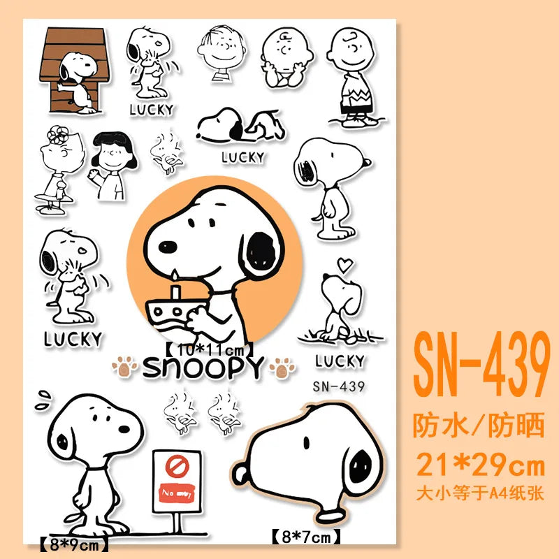 Snoopy Electronic Stickers