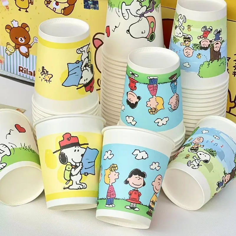 Snoopy Disposable Cup 50pcs