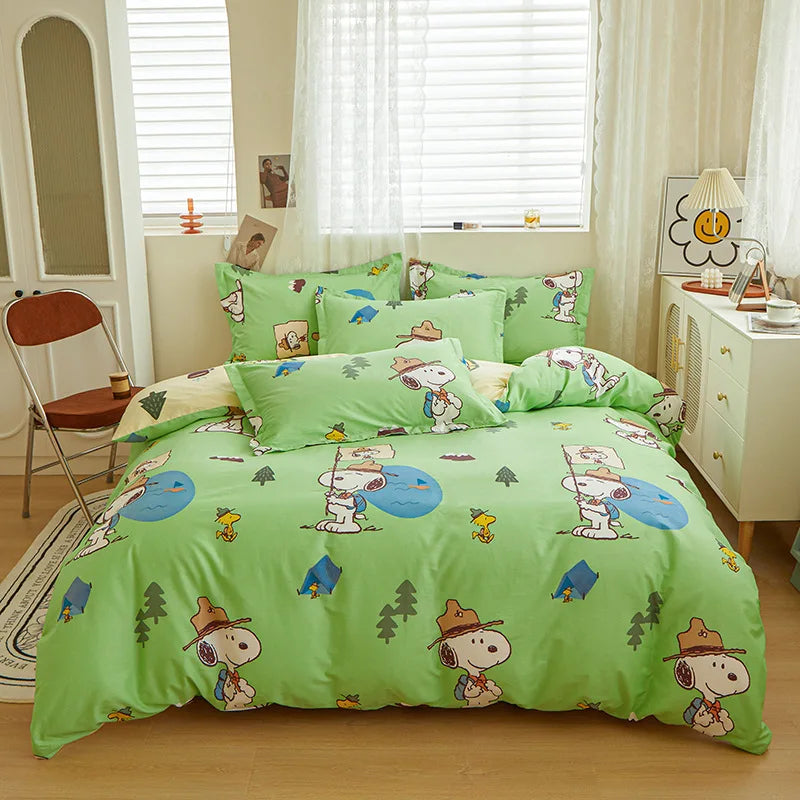 Snoopy Kawaii Cozy Bedding