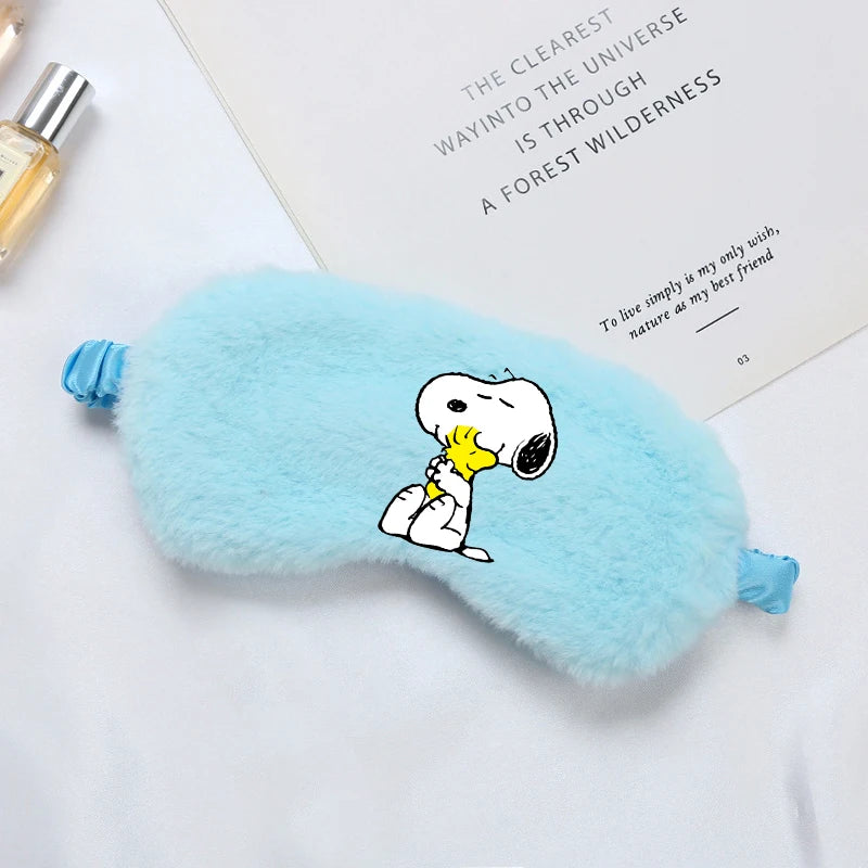 Snoopy Plushy Eye Mask