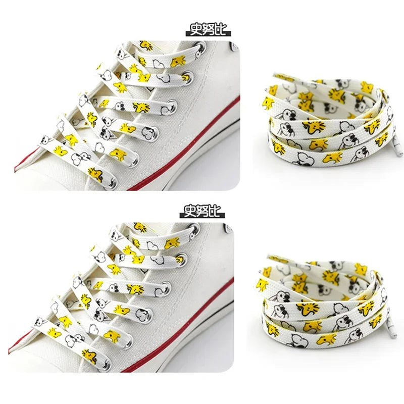 Snoopy & Woodstock Shoe Laces