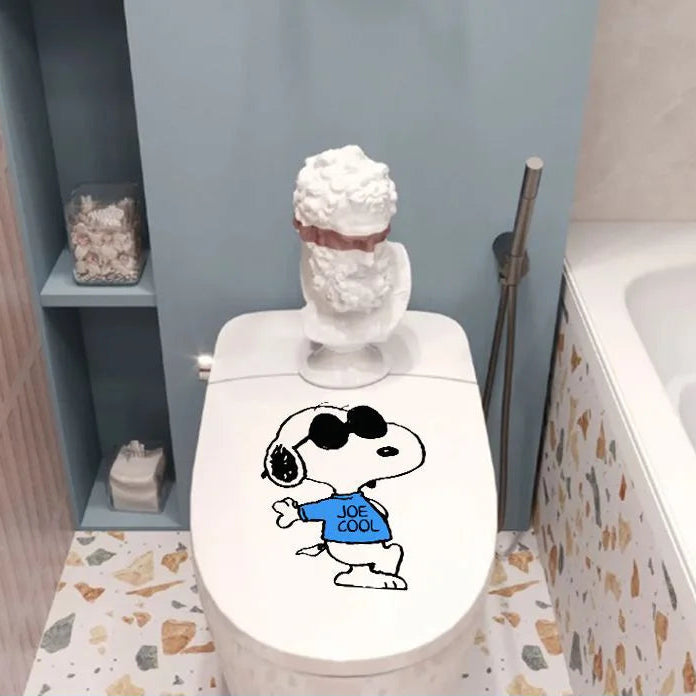 Snoopy Toilet Sticker