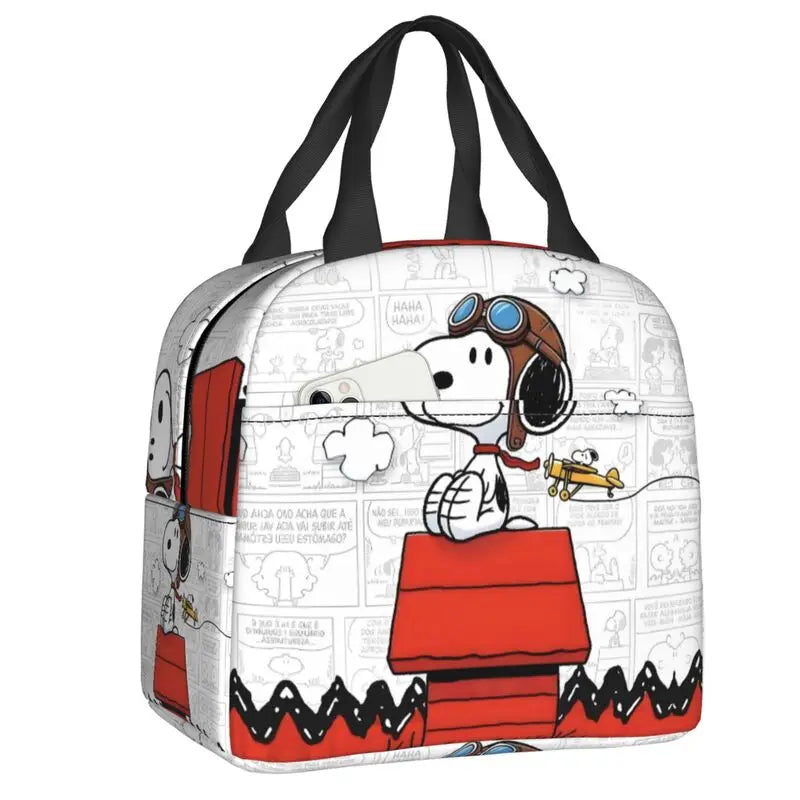 Snoopy Home Lunch Bag
