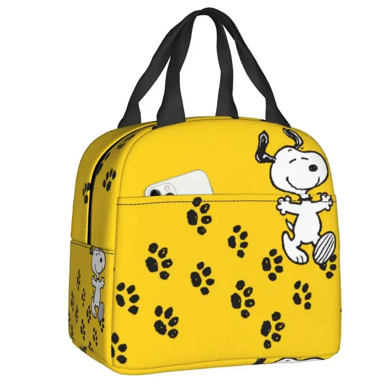 Snoopy Home Lunch Bag