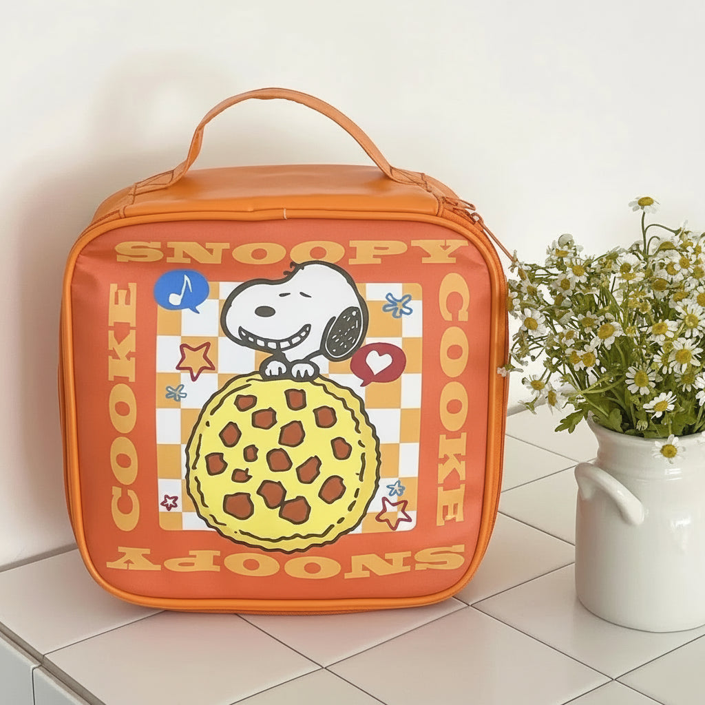 Snoopy Pizza Time Lunch Bag