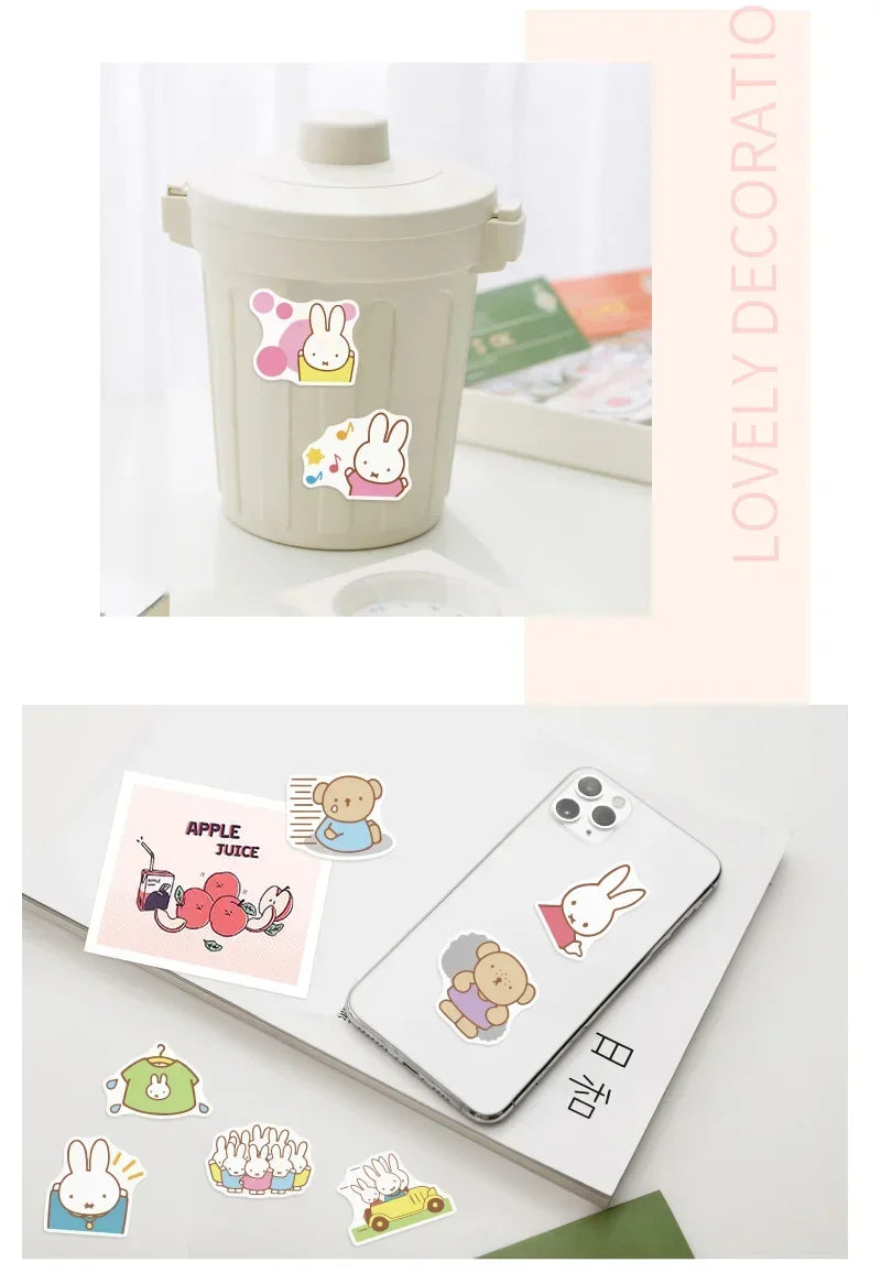 Miffy Kawaii Stickers 50pcs