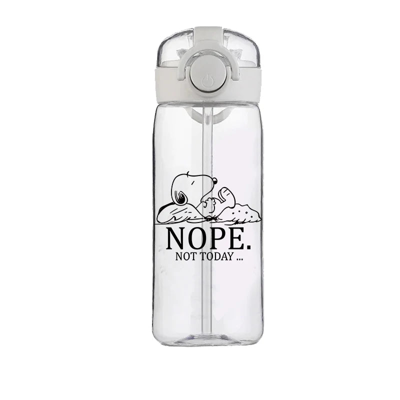 Snoopy Transparent Drink Bottle