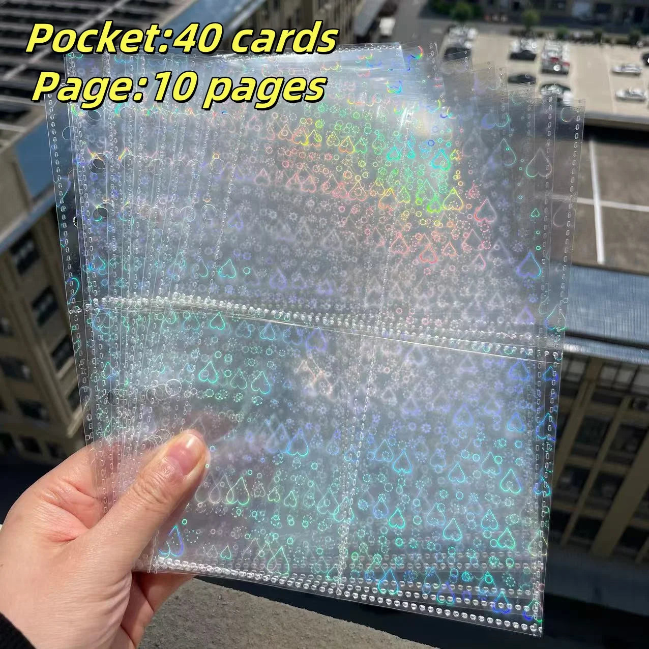 Kawaii Glittery Photo Sleeves